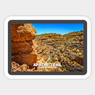 Apache Trail Scenic Drive View Sticker